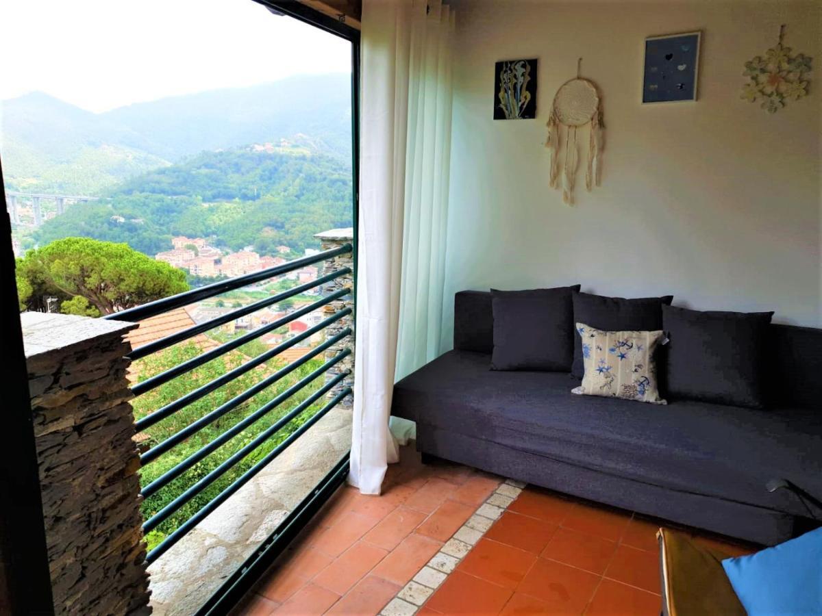 Casa Cristina 2C - Private Free Parking, Wi-Fi Lejlighed Casarza Ligure Eksteriør billede